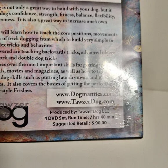 The Art Of Trick Dogging DVD Emily Larlham 2 Day Workshop Tawzer Dog 4 DVDs - Picture 4 of 9